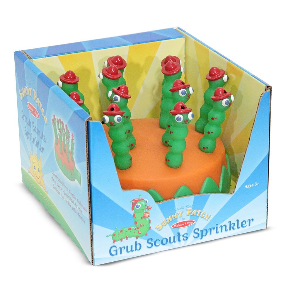 เครื่องฉีดน้ำสนามหญ้าแสนสนุก Melissa & Doug Sunny Patch Kid's Sprinkler - Grub Scouts