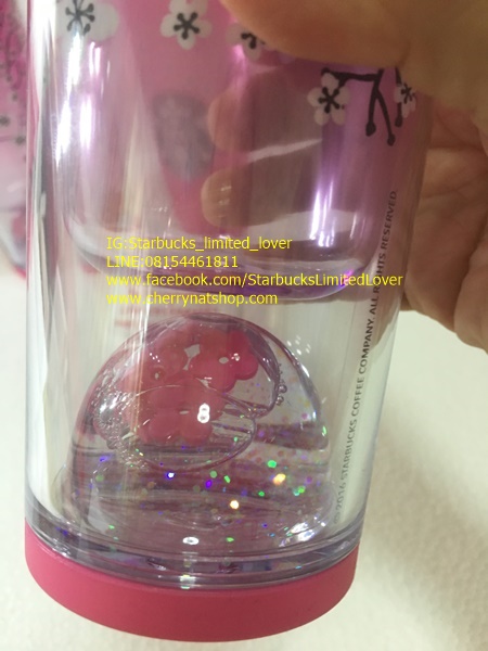 Starbucks Cold Cup Tumbler Sakura ลูกโลกดอกซากุระขยับได้ #ราคาเพียงใบละ 850 ค่ะ ขอสิทธิ์ขายให้ลูกค้าที่สะดวกโอนก่อน Saleรับปีใหม่ค่ะ