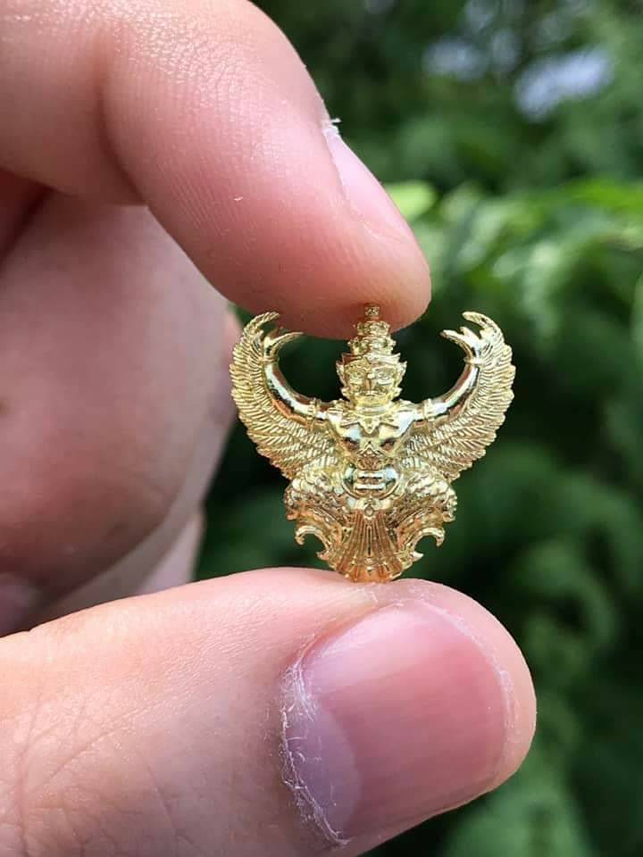 พญาครุฑ เนื้อทองทิพย์ หลวงปู่เส็ง วัดบางนา (ย้อนยุค) ปี2563