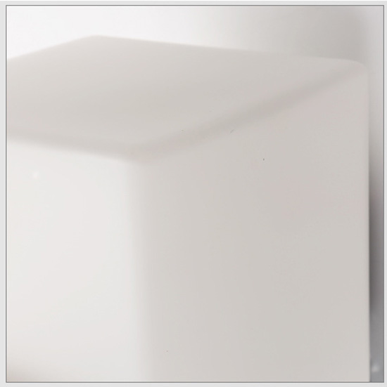 โคมไฟติดผนังฐานไม้ โป๊ะโคมแก้วสีขาวนวลสี่เหลี่ยมทรงยาวแนวตั้ง [W6017-Long]