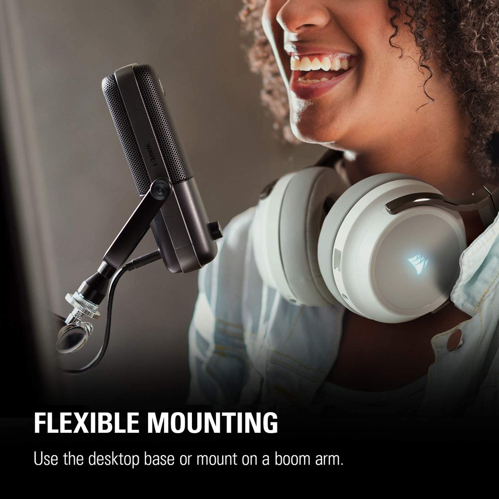 Microphone Streaming Elgato Wave:1, (ไมโครโฟนคอนเดนเซอร์) รับประกัน2ปี รับประกัน2ปี #ไมค์แคสเกม ไมค์อัดเสียง ไมค์ประชุม