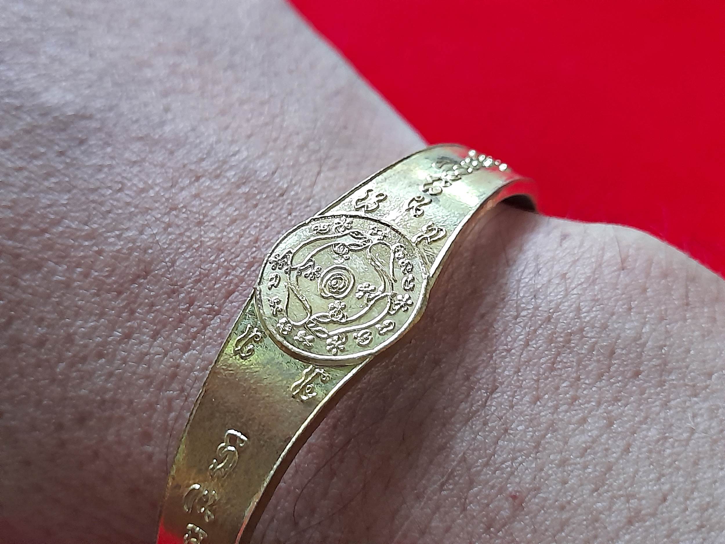 กำไล ข้อมือ พญาจิ้งจกคู่ + พญาเต่าเรือน (เมตตา ค้าขาย) รุ่น4 เนื้อทองเหลือง(ขนาดฟรีไซด์) ปี2563 #รับประกันแท้ - หลวงพ่อพิมพ์ วัดพฤกษะวัน (ศิษย์ หลวงพ่อหน่าย วัดบ้างแจ้ง) จ.พิจิตร