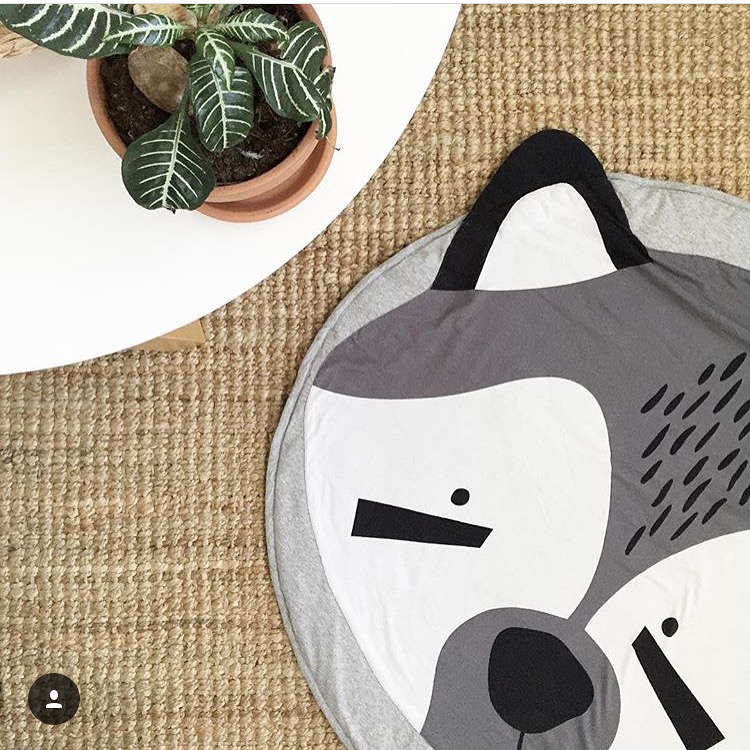 เบาะรองนอนสำหรับทารกและเด็กเล็ก Baby's Animal Playmat (Raccoon)