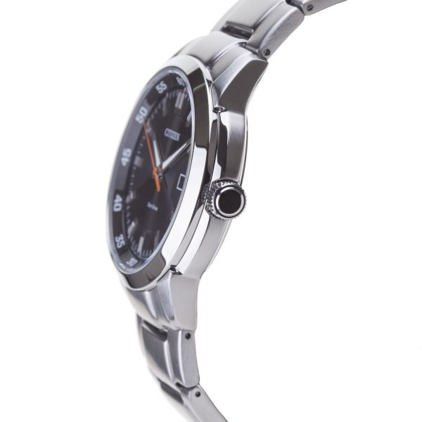 Citizen Eco-Drive Analog Black Dial Men's Watch BM7140-54E