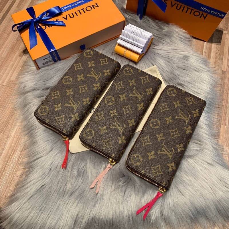 กระเป๋าสตางค์ lv clemence monogram ซิปรอบ ใบยาว