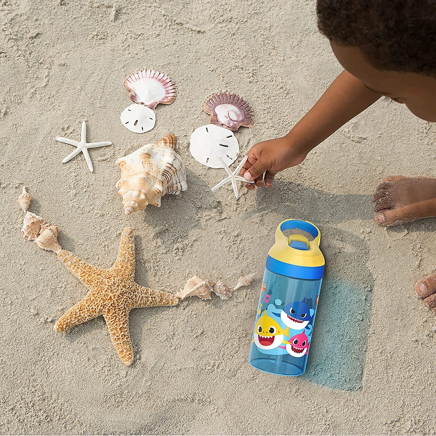 กระติกน้ำพร้อมหลอดดื่มสำหรับเด็ก Zak! Minecraft Pig Atlantic Bottle 16 oz.