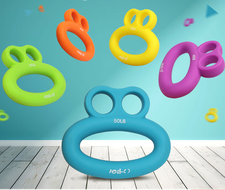 พร้อมส่ง**Silicone Ring Hand Exerciser ซิลิโคน บริหารมือ ทรงแหวน PSC1068