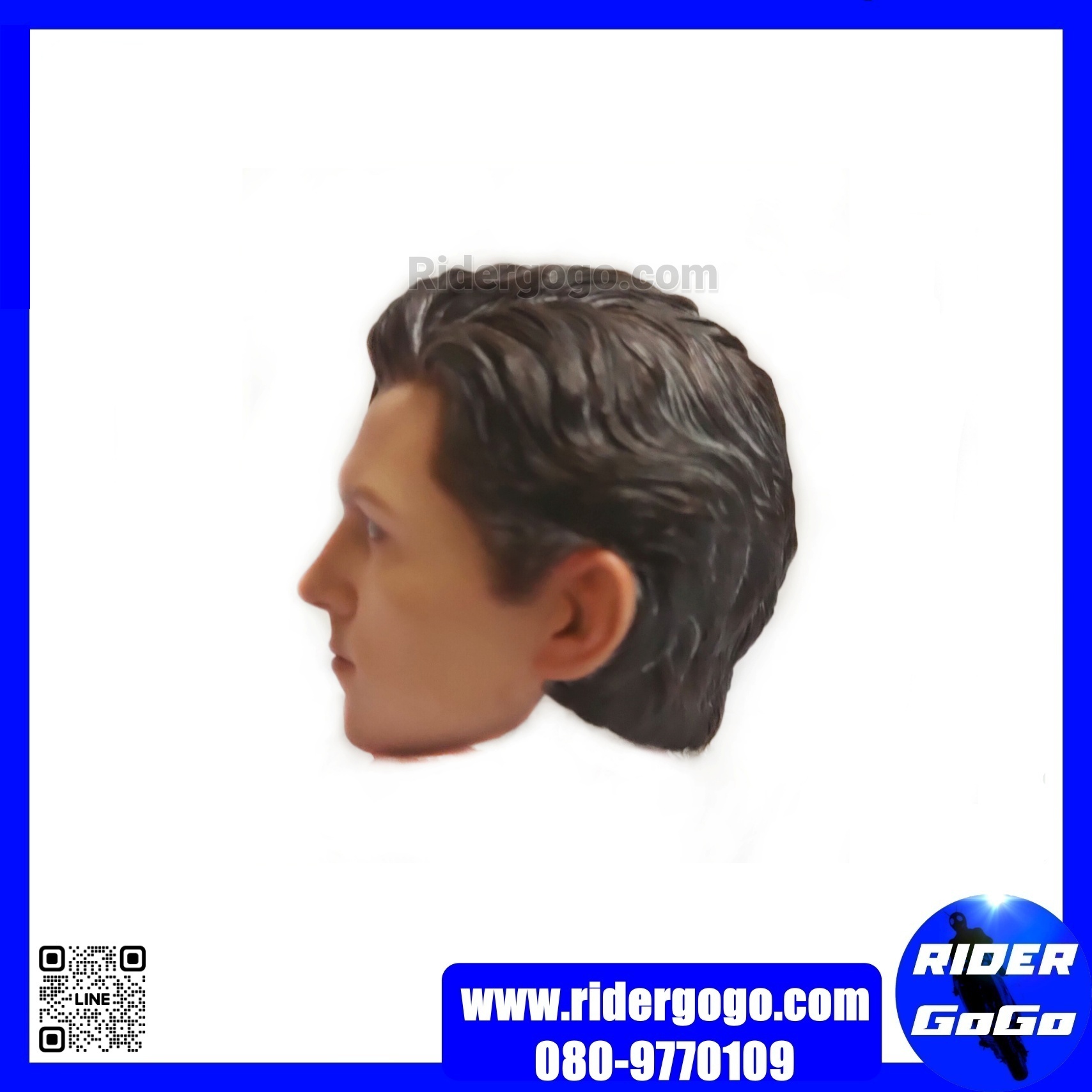 หัวโมเดล ปีเตอร์ ปาร์กเกอร์ สไปเดอร์แมน Tom Holland Hot toys Spider Man Peter Parker 1/6 ของใหม่