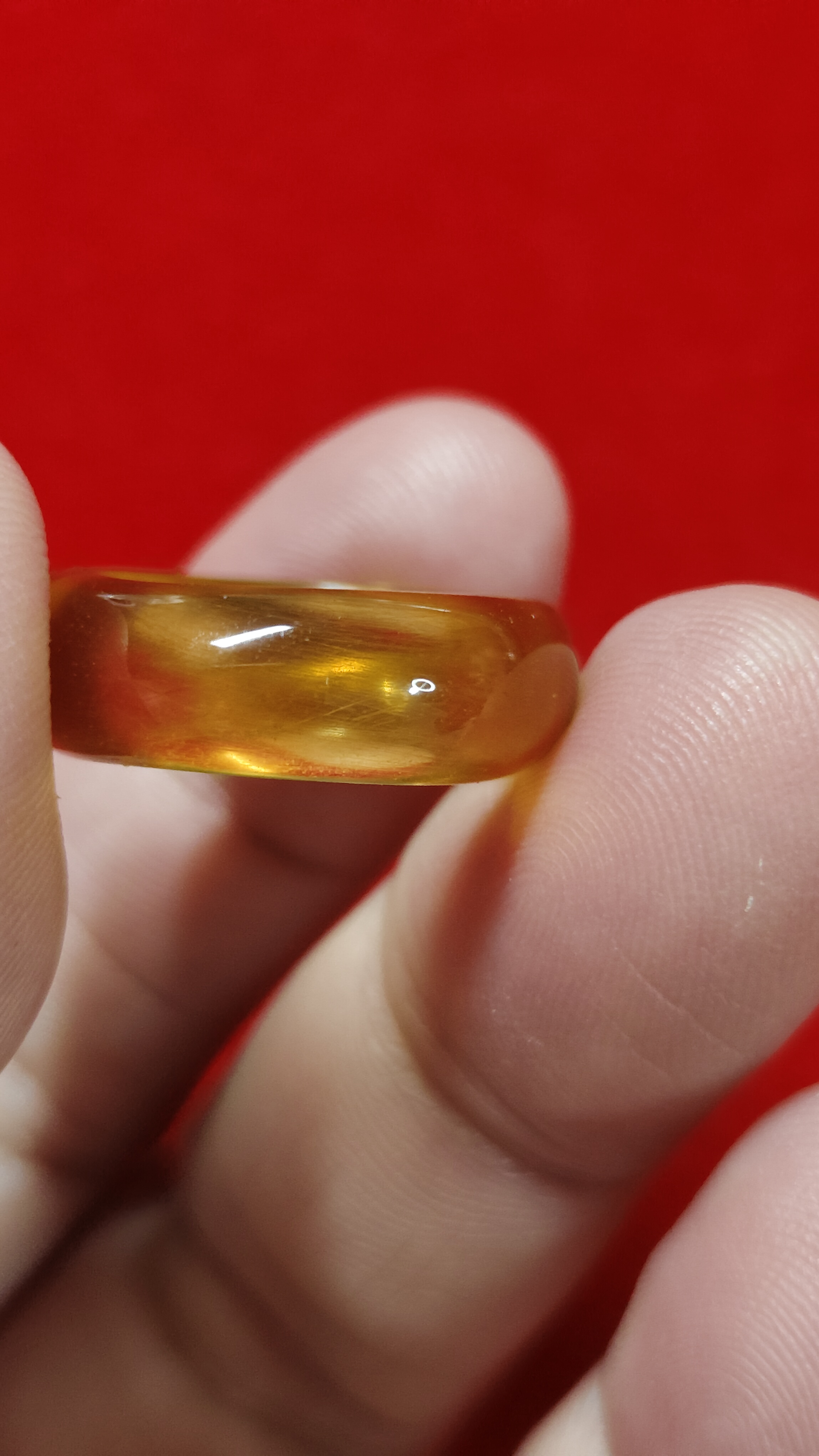 #แหวนอำพัน(Amber)พม่า รหัสR-0050