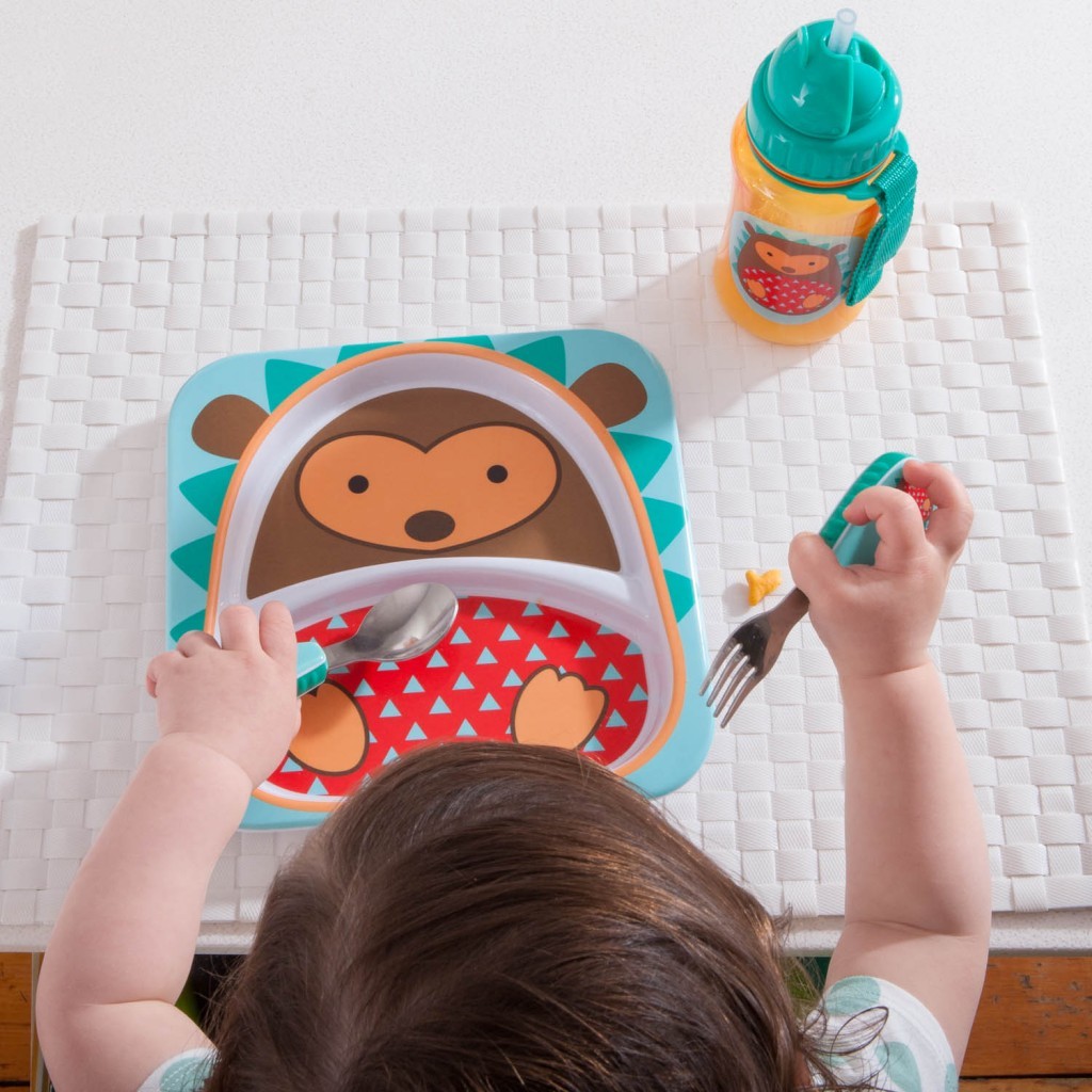 ชามอาหารสำหรับเด็ก Skip Hop รุ่น Zoo Bowls (Hedgehog)