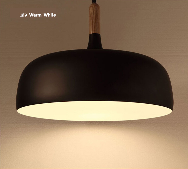 โคมไฟห้อยเพดาน Modern Japanese หัวไม้ 48x23cm [ALW-48JP]