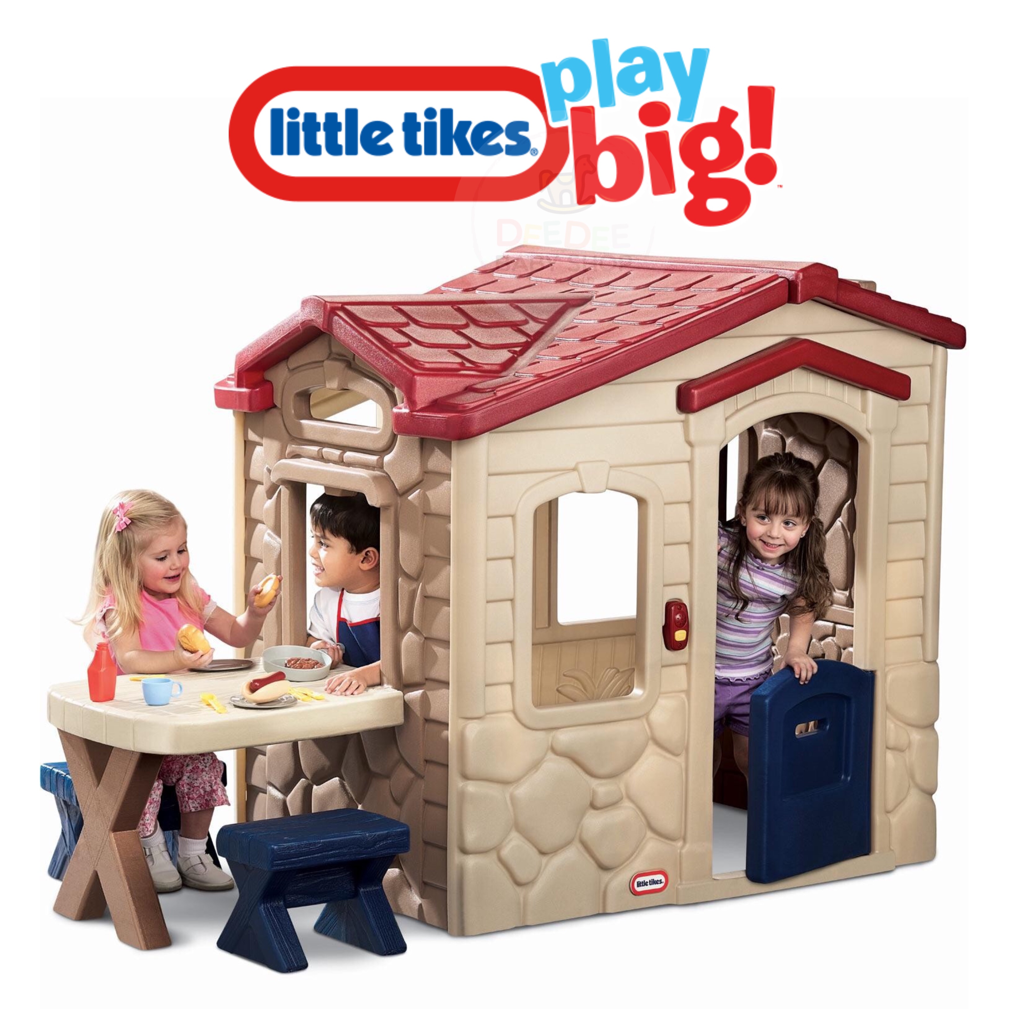 บ้านจำลองขนาดใหญ่พิเศษ Little Tikes Picnic on the Patio