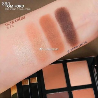 (#28 De La Creme) Tom Ford Eye Color Quad 6g อายชาโดว์ทอมฟอร์ด พาเลทที่รังสรรมิติให้ดวงตา ปรับเปลี่ยนผสม 4 สีได้ตามโอกาสเลย วันสบายๆ จนถึงออกงาน พาเลทนี้เอาอยู่ค่ะ