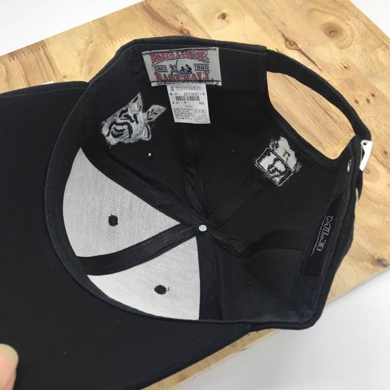 หมวกแก๊ป ny cap พร้อมส่ง สีดำ