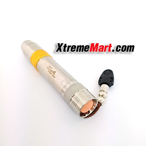 ไฟฉายส่องอัญมณี Ultrafire-BK53 12000W UV/Yellow Light Gem Jewelry Torch Jade Appraisal Flashlight (Silver)