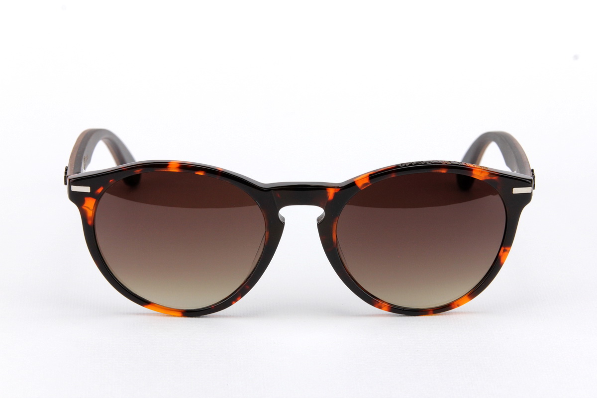 แว่นกันแดดขาไม้ Weekend Duet Collection Seoul Havana (Dark)