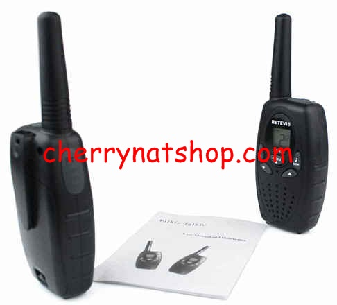 walkie talkie วอล์คกี้ทอล์คกี้ 3-5km. RT628ใช้แบตAA 3ก้อน