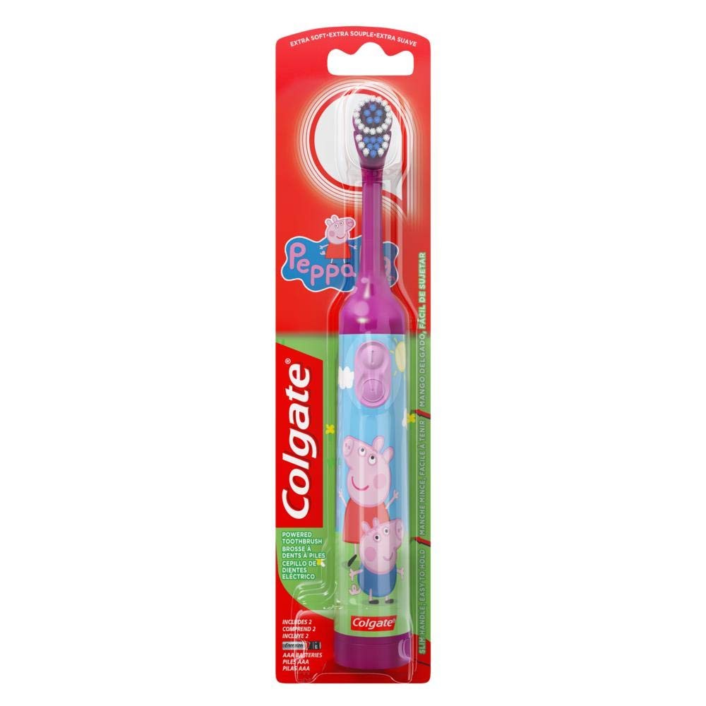 แปรงสีฟันอัตโนมัติสำหรับเด็ก Colgate Peppa Pig Battery Powered Toothbrush
