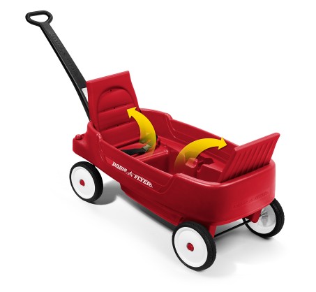 กระบะวากอนพร้อมด้ามจูง Radio Flyer Pathfinder Wagon