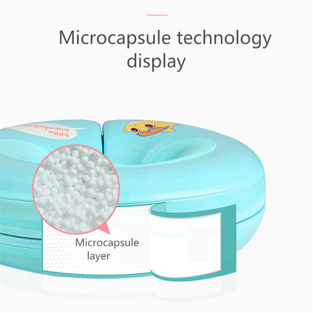 ห่วงยางสวมคอสำหรับทารกและเด็กเล็ก Mambo Baby Safety Swimming Neck Ring (Blue)