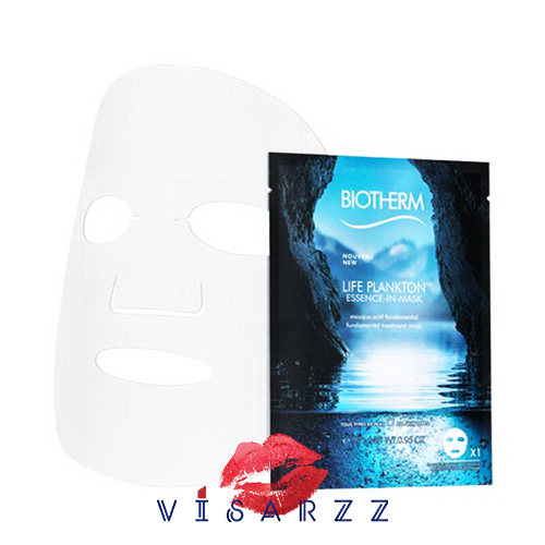 Biotherm Life Plankton Essence-in-Mask 162g 1 แผ่น มาส์กฟื้นฟูสูตรเข้มข้น เร่งด่วน 1 แผ่นเทียบเท่าการใช้เอสเซนส์ 7 วัน มหัศจรรย์แห่งผิวสัมผัส ให้ความอ่อนเยาว์กลับคืนสู่ใบหน้า