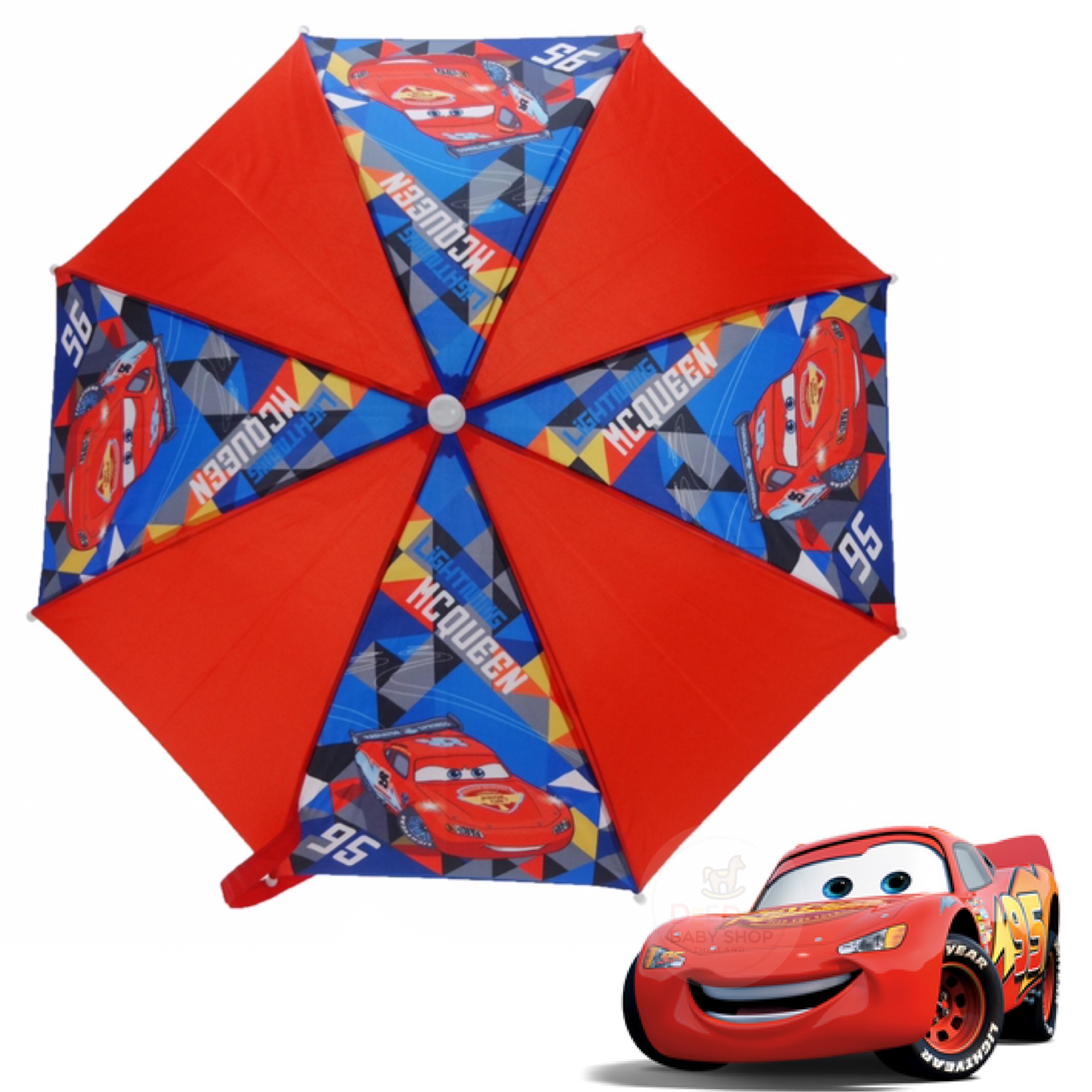 ร่มสำหรับเด็ก Disney Cars Lightning McQueen Umbrella for Kids