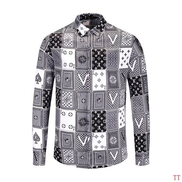 Pre order เสื้อเชิ้ต LV ผู้ชายไซส์ S-4xl มีหลายแบบ