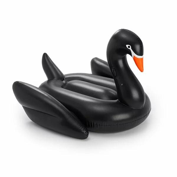 พูลโฟลทหงส์สุดหรู Giant Swan (Black)