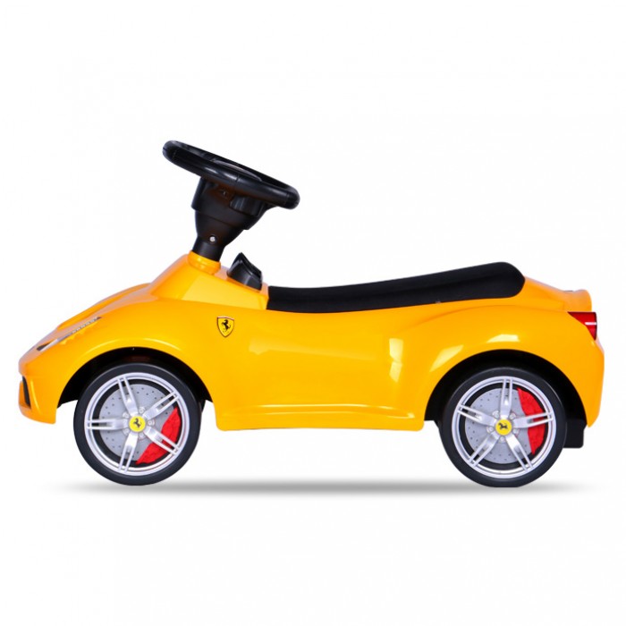รถเฟอร์รารี่ขาไถสุดหรู Rastar Ferrari 458 Speciale A Foot-to-Floor Push Car (Yellow)