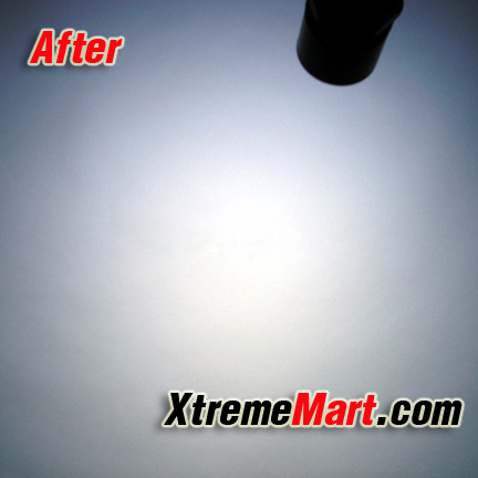 เลนส์หน้าแบบขุ่นสำหรับไฟฉาย SolarForce L2, L2P, L2M, Surefire 6P, 9P