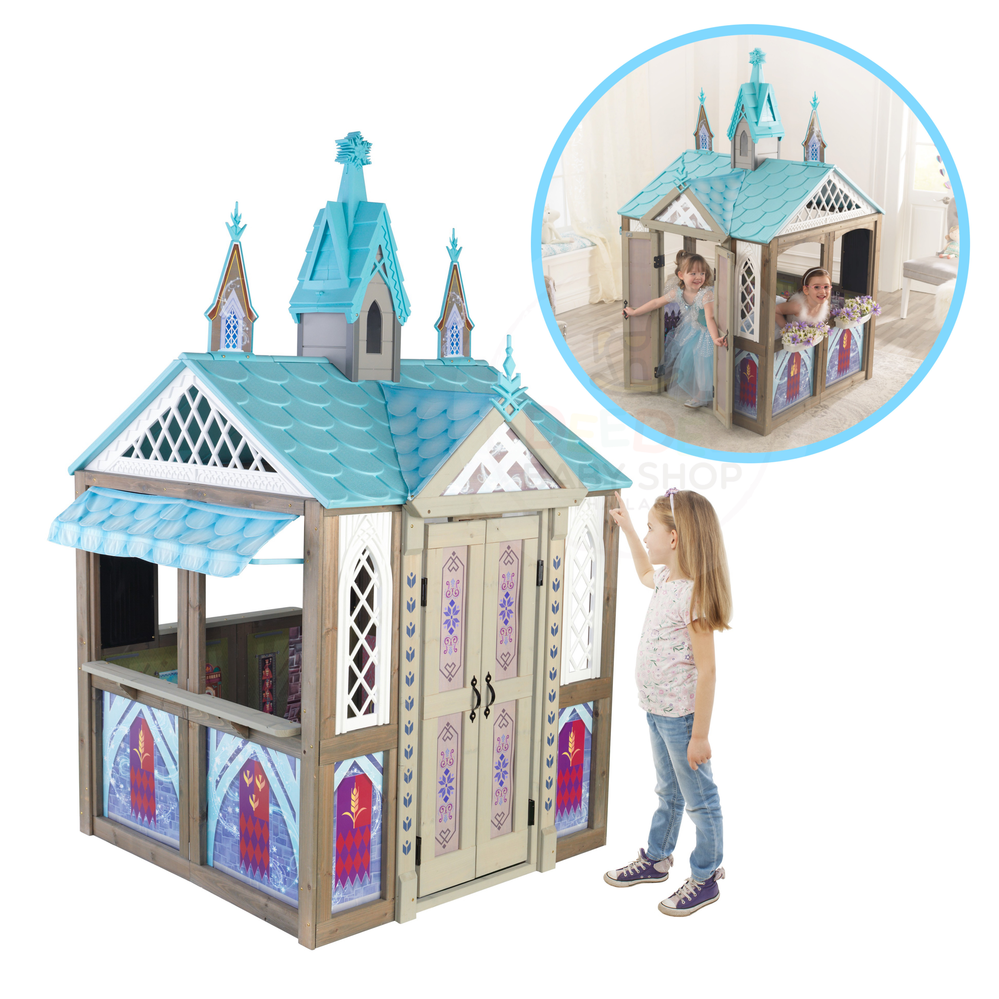 ปราสาทเจ้าหญิงจำลอง KidKraft Disney Frozen Arendelle Playhouse