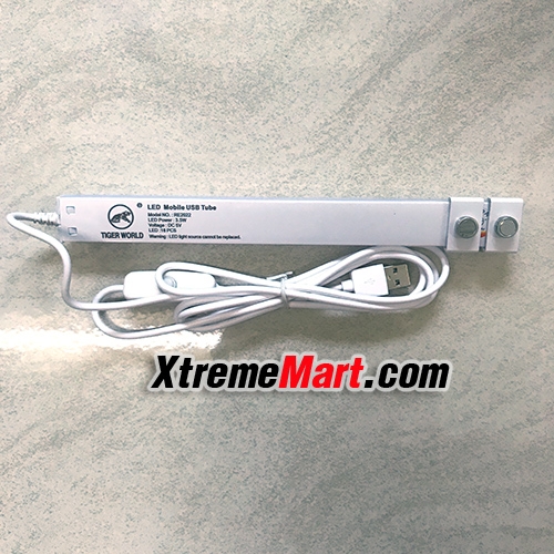 หลอดไฟแบบพกพา LED Mobile USB Tube RE2022