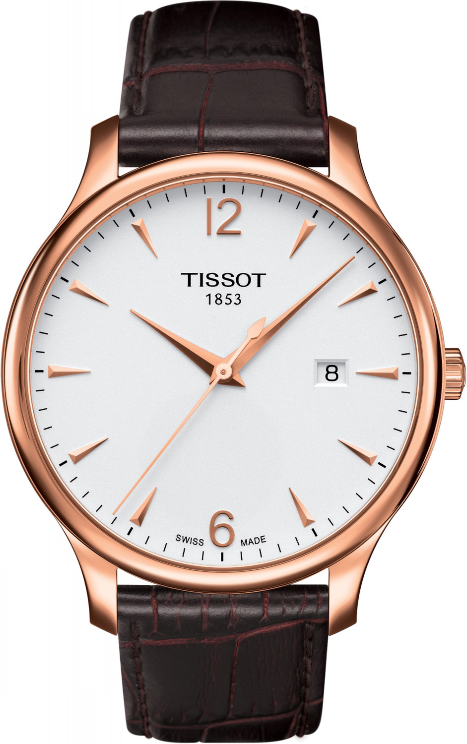 Tissot Men's Quartz Watch with White Dial Analogue Display - T063.610.36.037.00