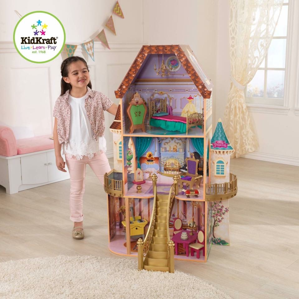 ปราสาทเจ้าหญิงเบล KidKraft Disney Belle Enchanted Dollhouse