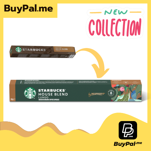 Starbucks By Nespresso House Blend Lungo Capsules Pk10 BBF 26/11/2025