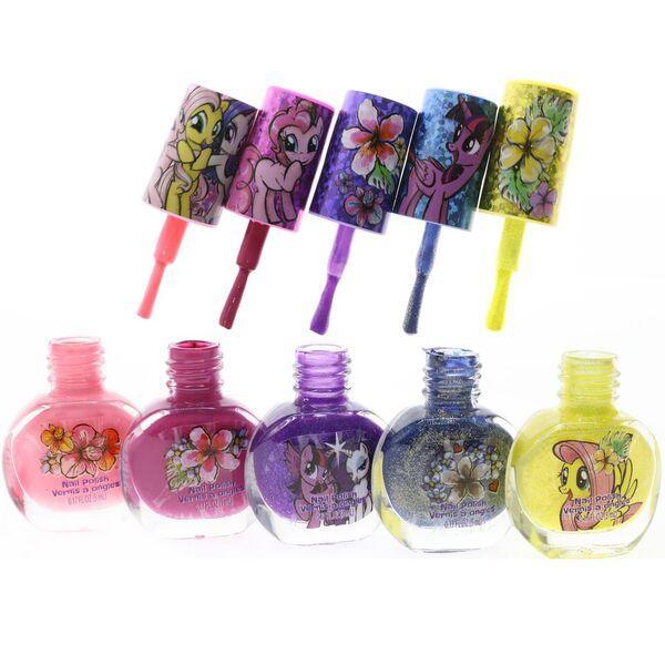 ชุดสีทาเล็บปลอดสารพิษสำหรับเด็ก TownleyGirl My Little Pony 18-Pack Nail Set