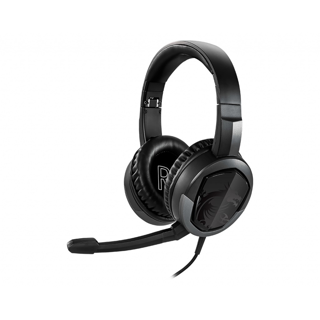 Headset MSI Immerse GH30 V2 7.1 Surround Sound 3.5mm Plug หูฟังเกมมิ่ง รับประกันศูนย์2ปี