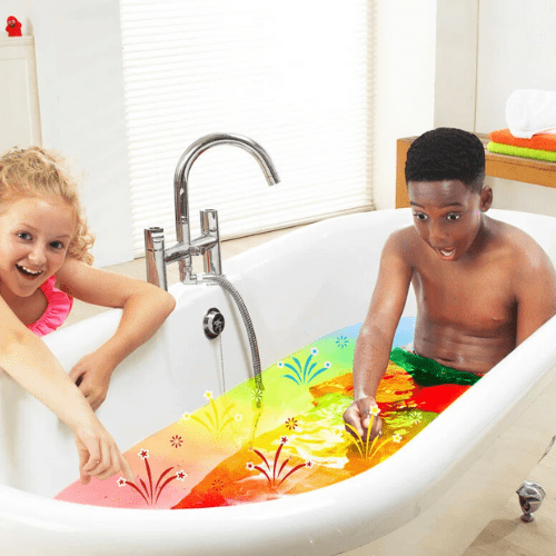 สีผสมอ่างอาบน้ำชนิดปลอดสารพิษ Zimpli Kids Crackle Baff Colours