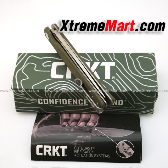 มีดพับ CRKT รุ่น 3810 Plain Blade Folding Pocket Knife (เล่มละ)