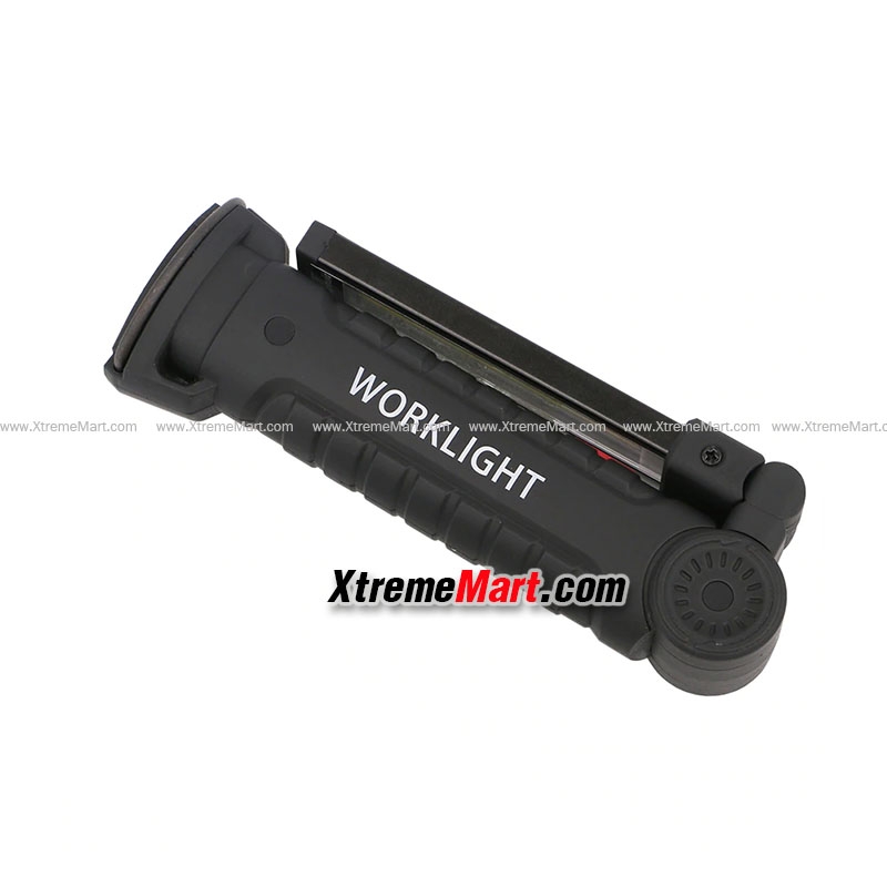 ไฟฉายโคมพับได้ COB Work Lights พร้อมแม่เหล็กและที่แขวน สำหรับซ่อมรถ ตั้งแคมป์ Fodable Repairing Lights