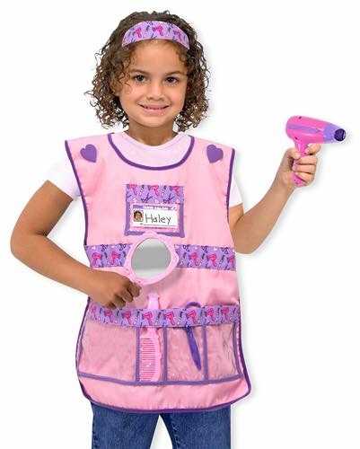 ชุดแฟนซีคอสตูมพร้อมอุปกรณ์สุดน่ารัก Melissa & Doug Hair Stylist Role Play Costume Set