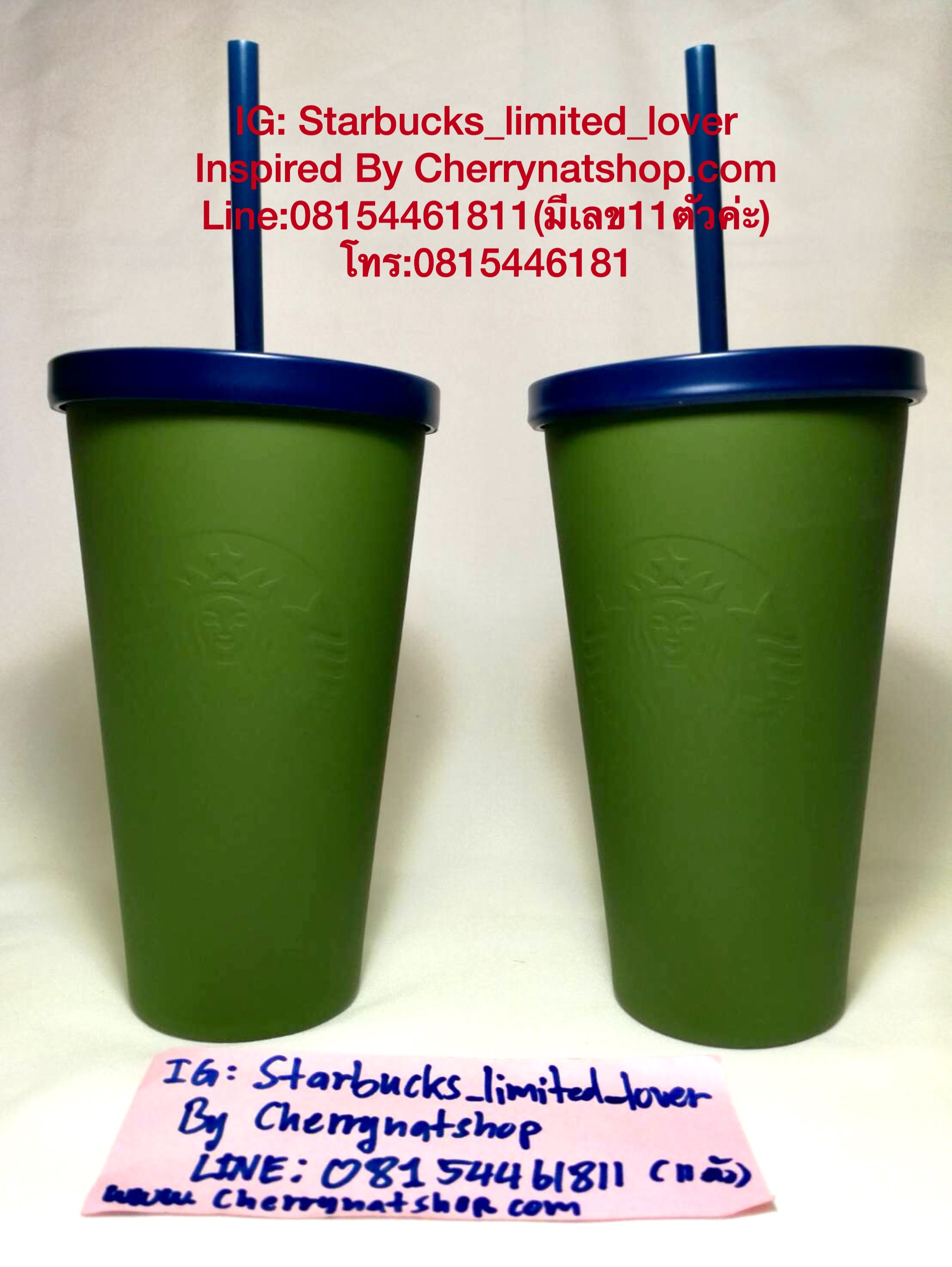 Starbucks USA Stainless Steel Cold Cup Matte Army Green 16 Ounce Limited Editon#StarbucksRareColdcupUSA มาแล้วค่ะ แก้วสตาร์บัคส์อเมริกาใบนี้ ต้องสอย สวยมาก สีเขียวทหารเนื้อด้าน หายากมากๆๆๆๆ ก ไก่ล้านตัวค่ะ