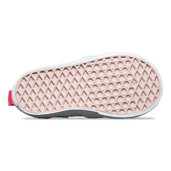 รองเท้าผ้าใบสำหรับเด็ก VANS Toddler Asher V Canvas Pink Unicorn