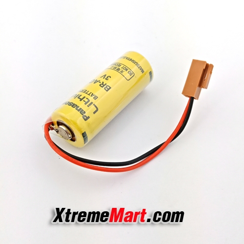 แบตเตอรี่ Panasonic BR-AG 3V 2200 mAh ขั้วน้ำตาล Non Rechargeable Lithium Battery (ราคาก้อนละ)