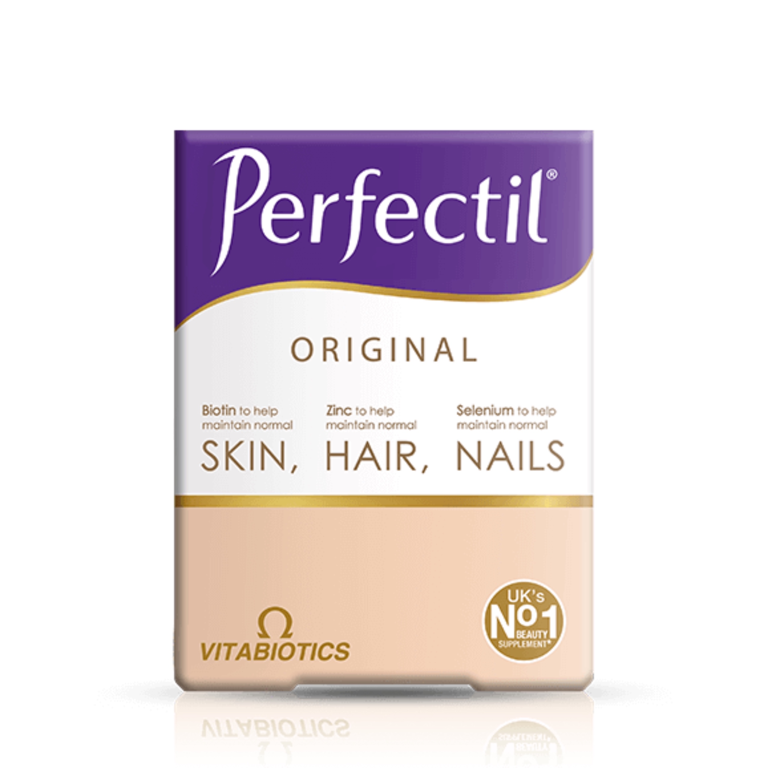 วิตามินบำรุงผิว เส้นผม และเล็บ Vitabiotics Perfectil Original Skin, Hair, Nail
