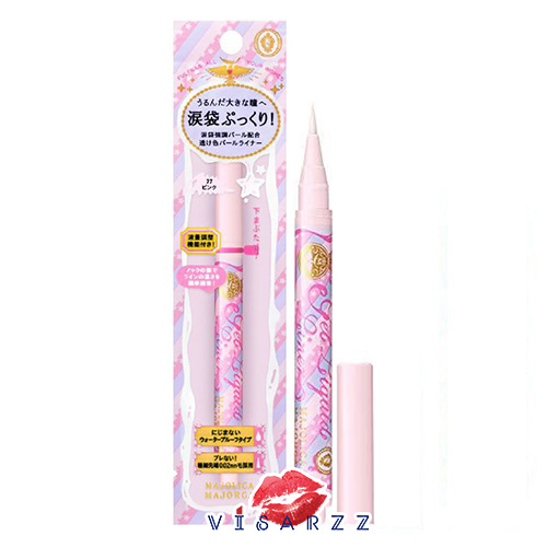 (สีชมพูวิ้ง #77) Majolica Majorca Gel Liquid Liner Eyeliner #77 สีชมพูประกาย สำหรับเขียนใต้ตา ให้ดวงตาเป็นประกายสวย ติดทนเนิ่นนาน ไม่เลอะเลือนในระหว่างวัน