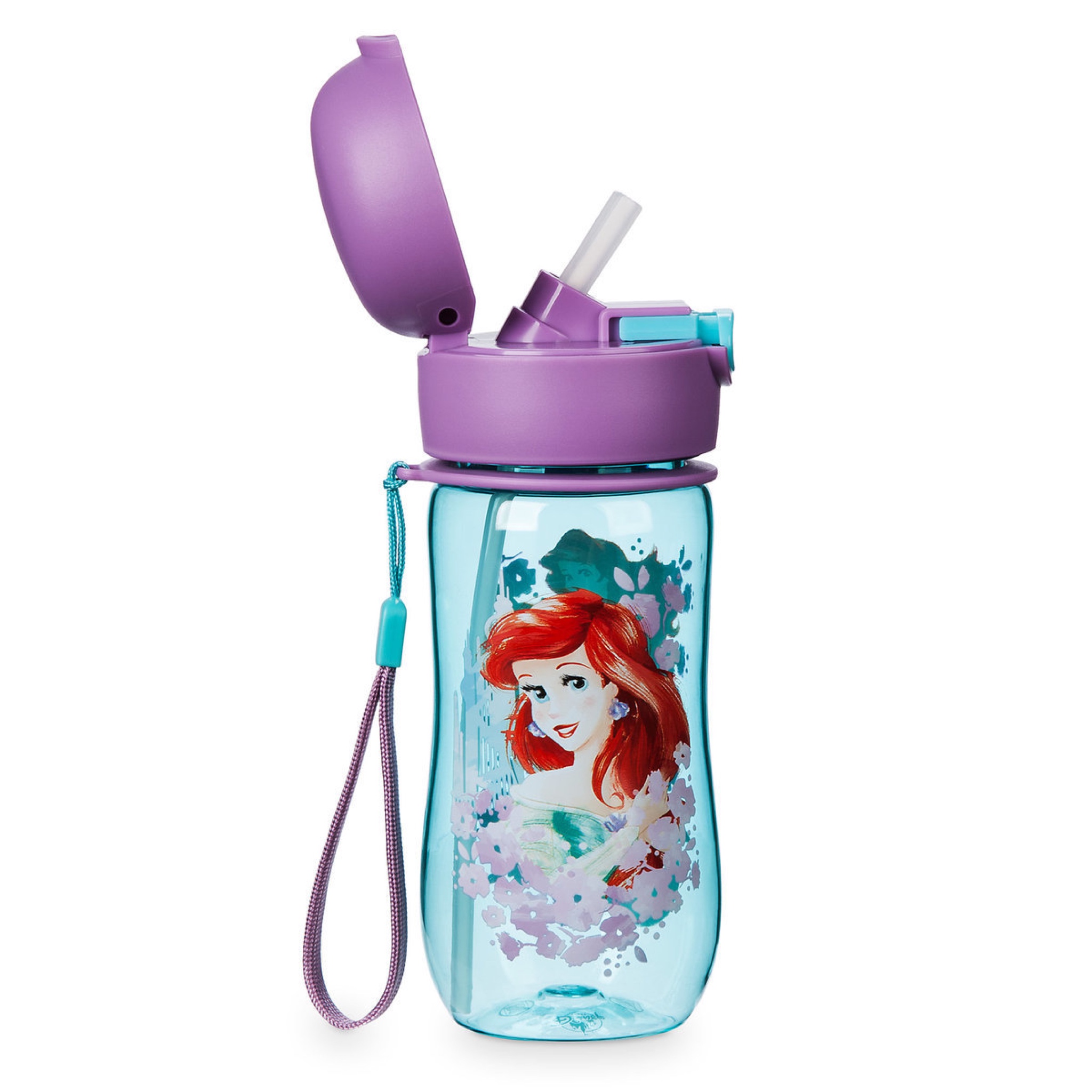 กระติกน้ำพร้อมหลอดดื่มสำหรับเด็ก Disney Canteen (Ariel The Little Mermaid)