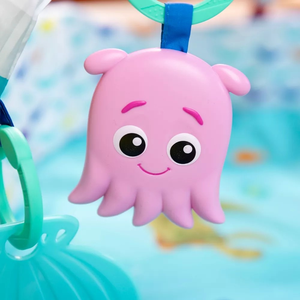 เพลย์ยิมเสริมพัฒนาการสำหรับทารกและเด็กเล็ก Bright Starts Disney Baby Finding Nemo Mr. Ray Ocean Lights & Music Activity Gym