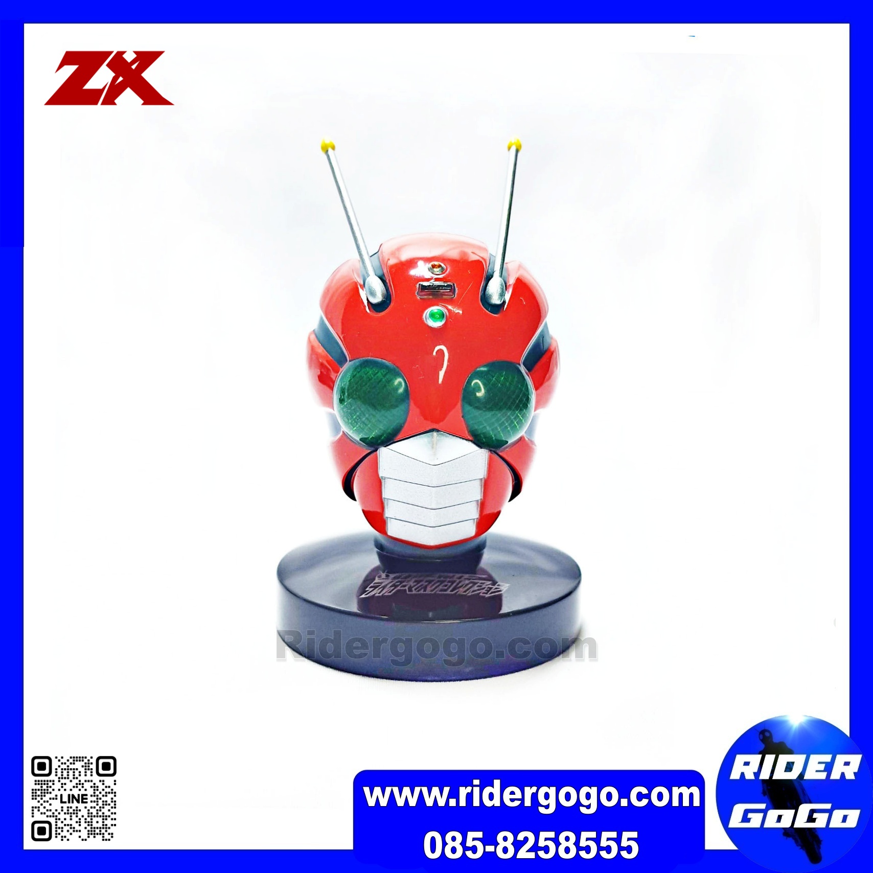 หัวมด หัวมาสไรเดอร์ 1/6 Masked Kamen Rider ZX แซดเอ็กซ์ Head Collection