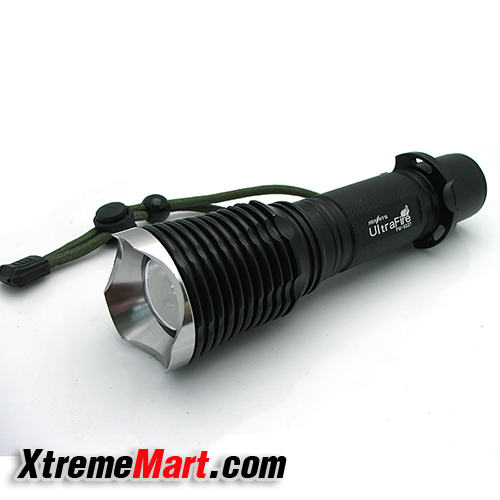 ชุดเซตไฟฉายซูม UltraFire รุ่น CREE XM-L PM-9527 1500LM 5 Mode LED Flashlight